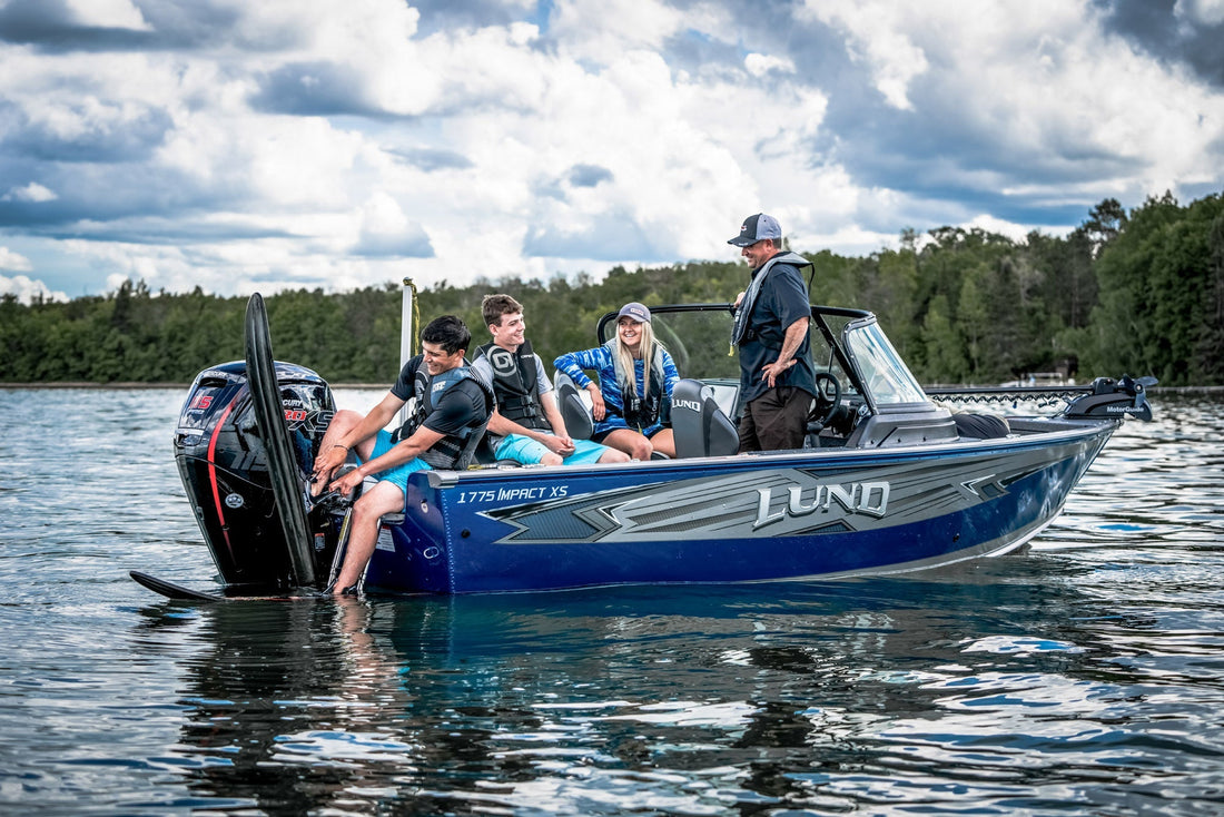 The Lund SportTrak System with the Pros