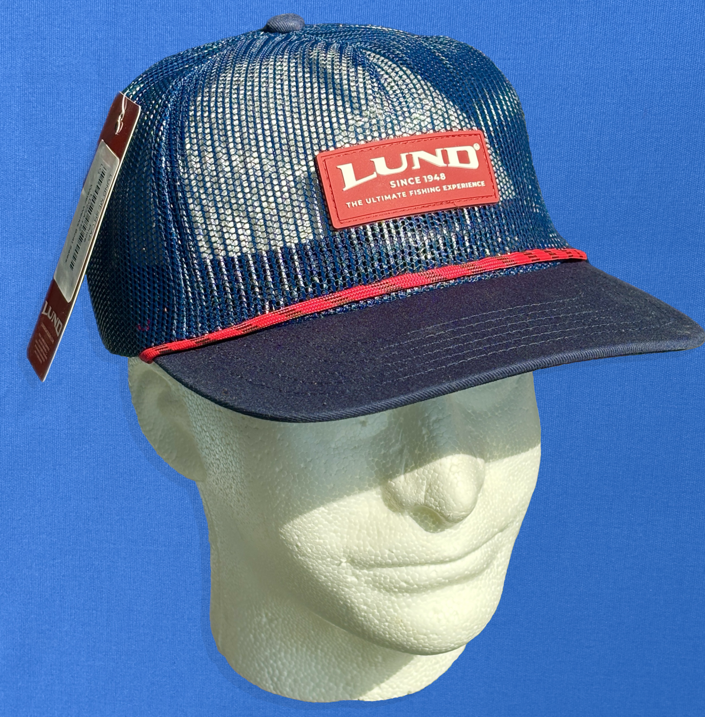 Lund Navy-Blue Mesh Cap
