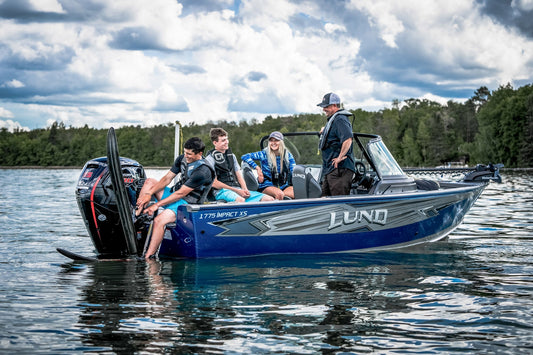 The Lund SportTrak System with the Pros