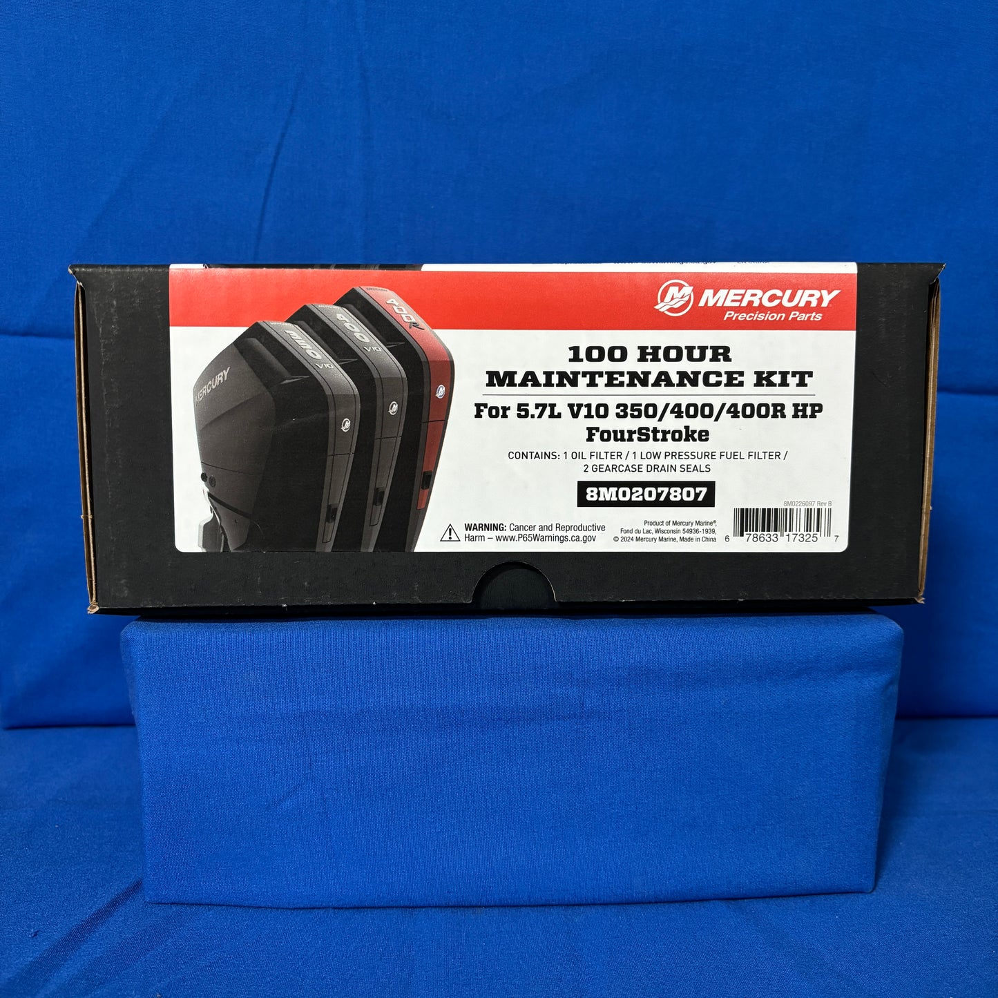 Mercury 100 Hour Maintenance Kit 8M0207807 - For 5.7 L V10 350/400/400R HP FourStroke