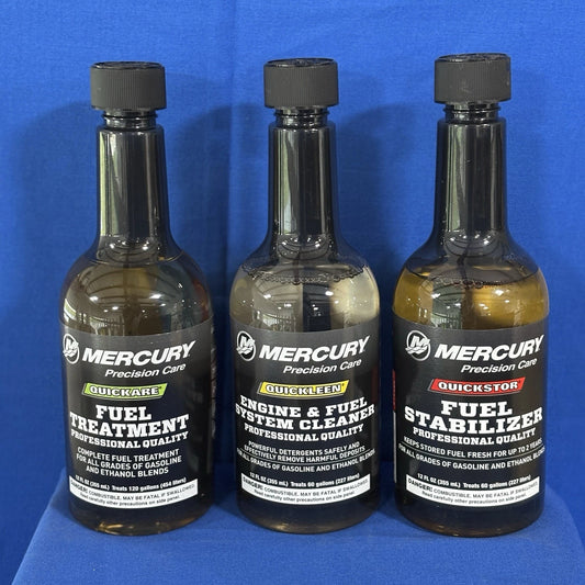 Mercury Fuel Care System – Quickare, Quickleen & Quickstor 3 Pack System